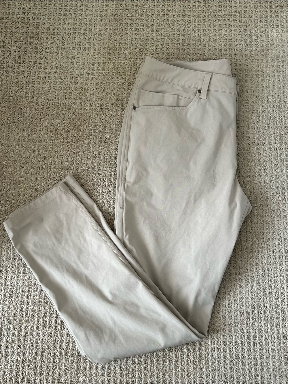 Men’s Beige Lululemon Pants
